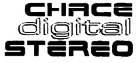 CHACE digital STEREO Logo (EUIPO, 03.12.1999)
