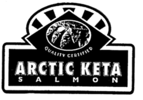 ARCTIC KETA SALMON QUALITY CERTIFIED Logo (EUIPO, 15.12.1999)