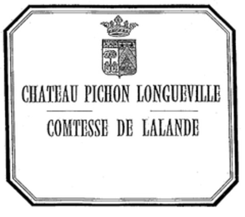 CHATEAU PICHON LONGUEVILLE COMTESSE DE LALANDE Logo (EUIPO, 30.03.2001)