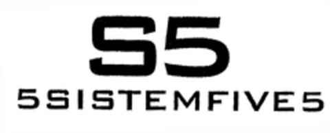 S5 5 SISTEMFIVE 5 Logo (EUIPO, 04.02.2003)