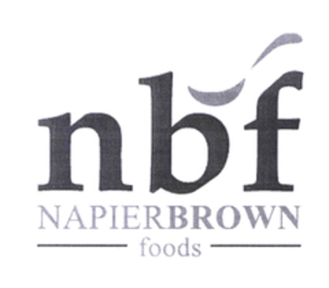 nbf NAPIERBROWN foods Logo (EUIPO, 28.10.2003)