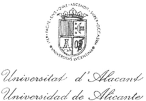 Universitat d'Alacant Universidad de Alicante Logo (EUIPO, 10/31/2003)