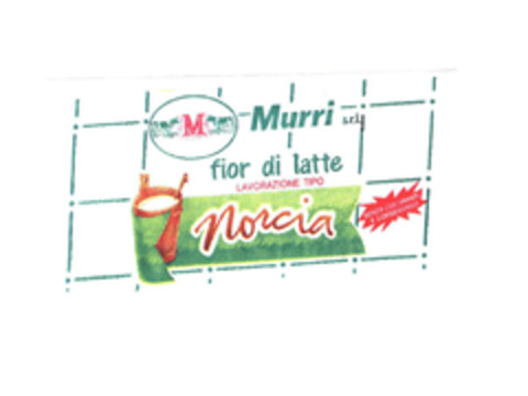 MURRI s.r.l. fior di latte LAVORAZIONE TIPO Norcia Logo (EUIPO, 09.02.2004)