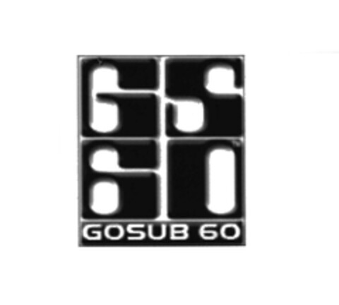 GOSUB 60 Logo (EUIPO, 27.07.2005)