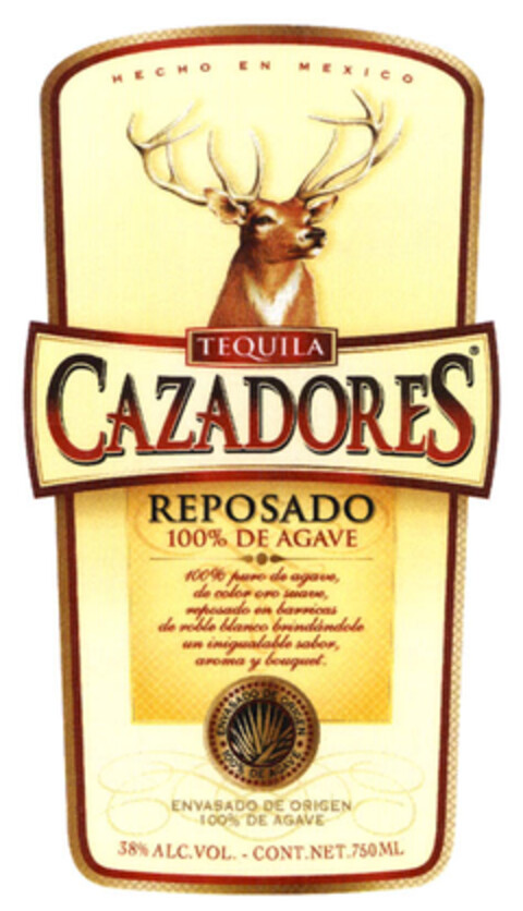 CAZADORES Logo (EUIPO, 25.10.2005)