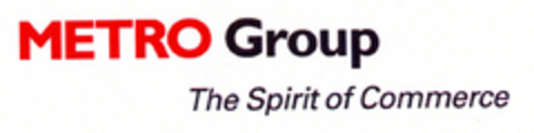 METRO Group The Spirit of Commerce Logo (EUIPO, 07.03.2008)