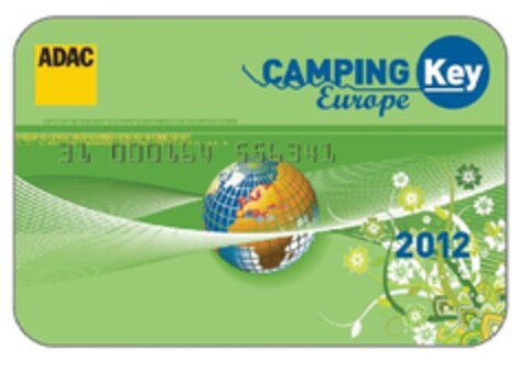 ADAC CAMPING KEY EUROPE Logo (EUIPO, 06/28/2011)