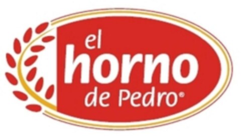 EL HORNO DE PEDRO Logo (EUIPO, 06/12/2013)