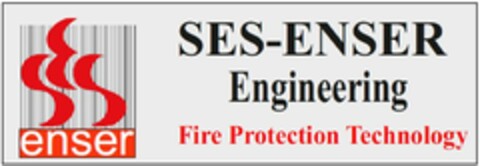 SES-ENSER Engineering Fire Protection Technology Logo (EUIPO, 06/23/2014)