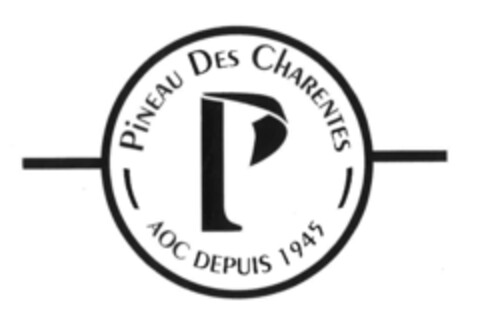 Pineau des Charentes AOC depuis 1945 Logo (EUIPO, 13.10.2015)