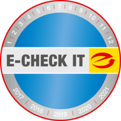 E-CHECK IT
1 2 3 4 5 6 7 8 9 10 11 12
2017 2018 2019 2020 2021 Logo (EUIPO, 21.03.2017)