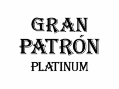 GRAN PATRON PLATINUM Logo (EUIPO, 01/11/2018)