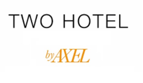 TWO HOTEL BY AXEL Logo (EUIPO, 16.05.2019)