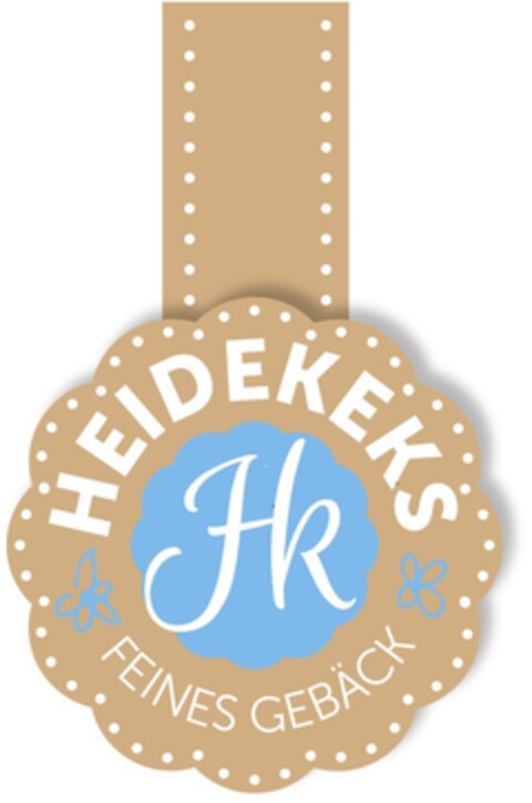 Heidekeks HK Feines Gebäck Logo (EUIPO, 11.07.2019)