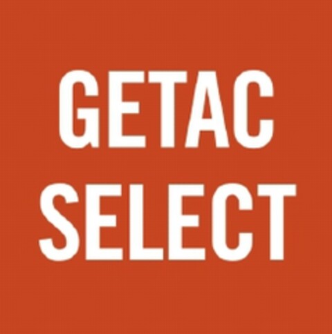 GETAC SELECT Logo (EUIPO, 07/19/2019)