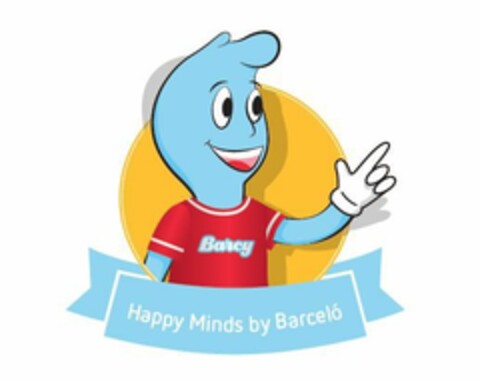 Barcy Happy Minds by Barceló Logo (EUIPO, 21.10.2019)