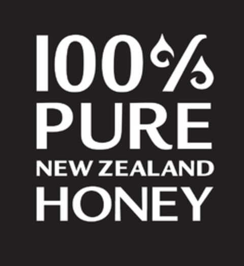 100% Pure New Zealand Honey Logo (EUIPO, 17.03.2020)