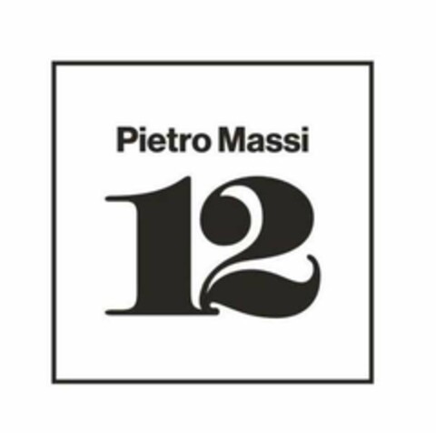 PIETRO MASSI 12 Logo (EUIPO, 28.05.2020)