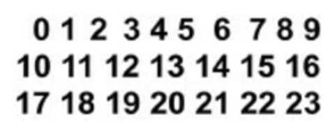 0 1 2 3 4 5 6 7 8 9 10 11 12 13 14 15 16 17 18 19 20 21 22 23 Logo (EUIPO, 30.09.2021)