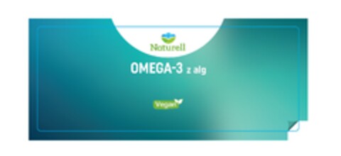 Naturell OMEGA-3 z alg Vegan Logo (EUIPO, 07/26/2022)