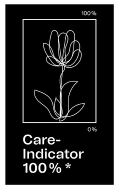 Care-Indicator 100 % Logo (EUIPO, 02.02.2023)