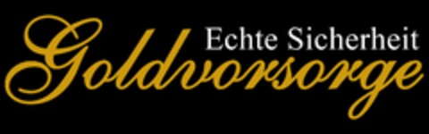 Echte Sicherheit Goldvorsorge Logo (EUIPO, 04/29/2024)