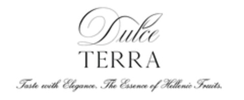 Dulce TERRA Taste with Elegance . The Essence of Hellenic Fruits . Logo (EUIPO, 20.05.2024)