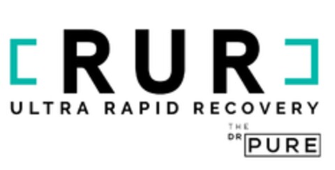 [ RUR ] ULTRA RAPID RECOVERY THE DR PURE Logo (EUIPO, 10.08.2024)