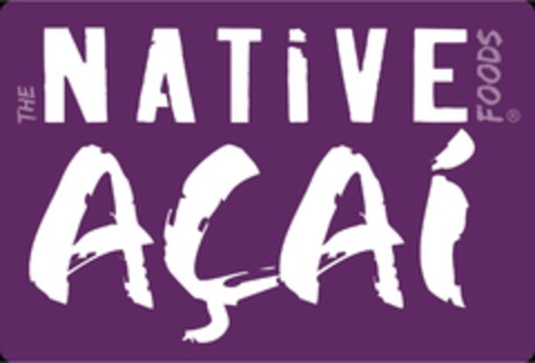 THE NATIVE AÇAI FOODS Logo (EUIPO, 11.03.2025)