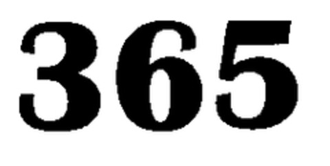 365 Logo (EUIPO, 05/05/1998)