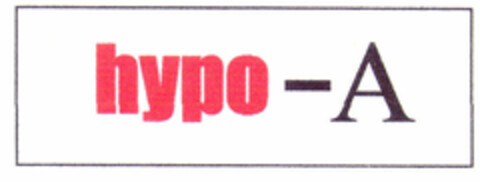 hypo - A Logo (EUIPO, 01.12.1999)