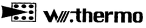 w.thermo Logo (EUIPO, 11/05/1999)