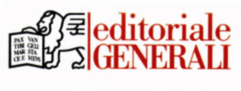 PAX TIBI MARCE EVANGELISTA MEUS editoriale GENERALI Logo (EUIPO, 12.11.2002)