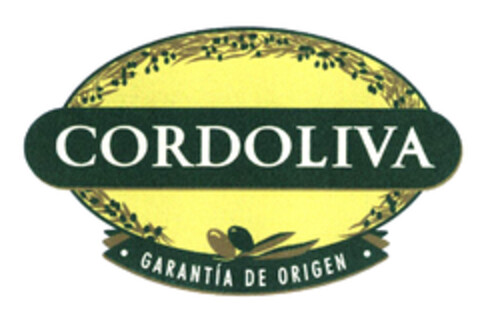 CORDOLIVA GARANTIA DE ORIGEN Logo (EUIPO, 21.02.2003)