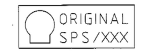 ORIGINAL SPS/ XXX Logo (EUIPO, 24.03.2003)