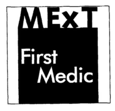 MExT First Medic Logo (EUIPO, 07.10.2003)