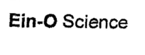 Ein-O Science Logo (EUIPO, 12/06/2004)
