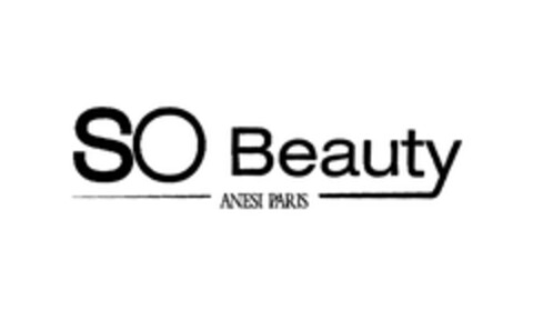 SO Beauty ANESI PARIS Logo (EUIPO, 05/26/2006)
