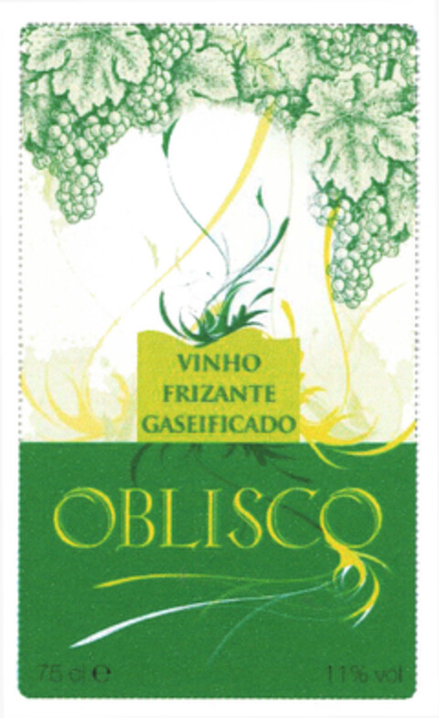 VINHO FRIZANTE GASEIFICADO OBLISCO Logo (EUIPO, 07/15/2009)