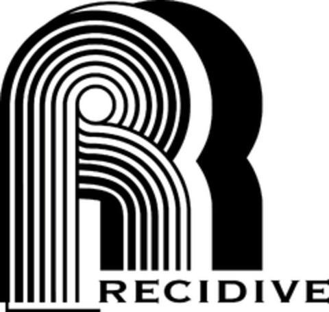 R RECIDIVE Logo (EUIPO, 09/10/2009)