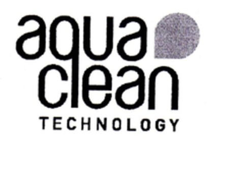 aqua clean TECHNOLOGY Logo (EUIPO, 01.02.2010)