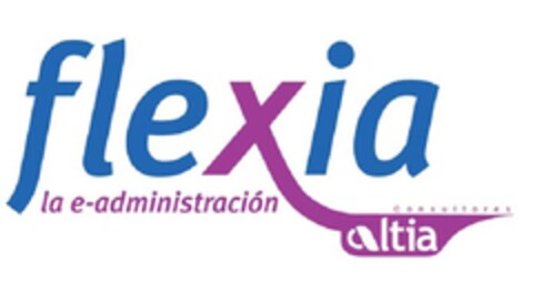 ALTIA FLEXIA LA E-ADMINISTRACION Logo (EUIPO, 27.05.2010)