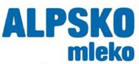 ALPSKO MLEKO Logo (EUIPO, 23.03.2012)