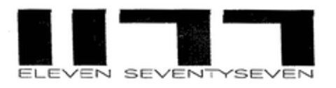 11 77 ELEVEN SEVENTYSEVEN Logo (EUIPO, 02.01.2014)