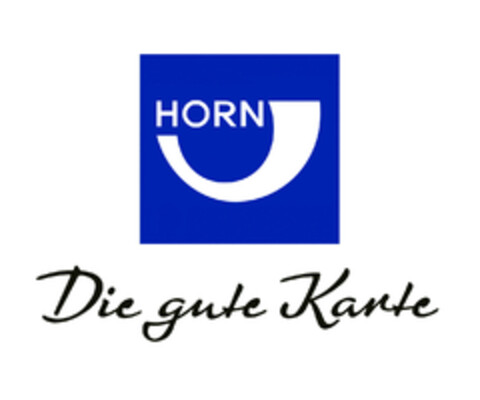 HORN Die gute Karte Logo (EUIPO, 10/24/2014)