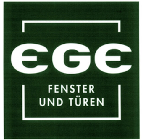 EGE FENSTER UND TÜREN Logo (EUIPO, 14.09.2015)