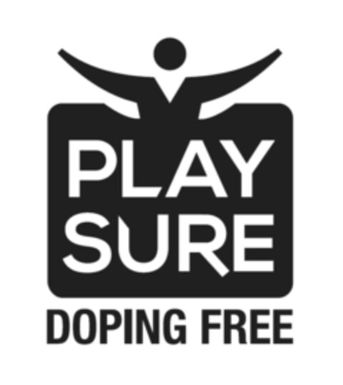 PLAY SURE DOPING FREE Logo (EUIPO, 07/21/2016)