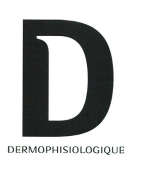 D DERMOPHISIOLOGIQUE Logo (EUIPO, 20.12.2018)