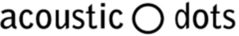 acoustic dots Logo (EUIPO, 10.04.2019)