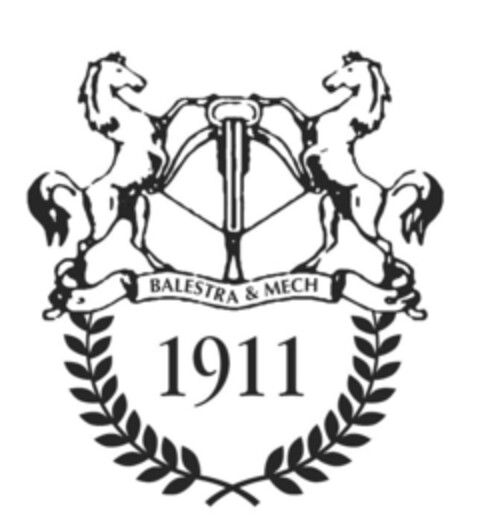 BALESTRA & MECH 1911 Logo (EUIPO, 07/23/2019)